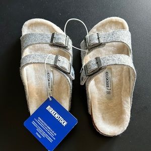 Birkenstock  Arizona Happy Lamb Sandal